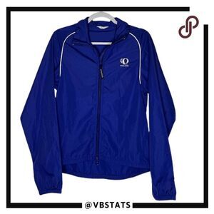 Pearl Izumi Men's Zephrr Barrier Windbreaker Jacket Blue Size Medium